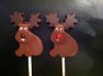 607 Deer Chocolate or Hard Candy Lollipop Mold